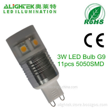 3w G9 Led Bulb 5050 Smd 270 Degree 